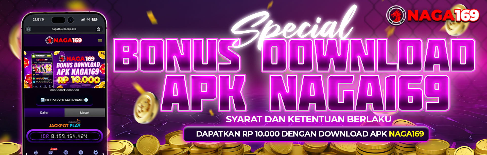 BONUS APK NAGA169