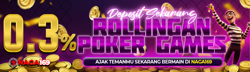 Bonus Rollingan Mingguan 0.3% ( KHUSUS POKER ONLINE )